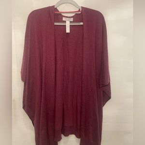 Nordstrom wine colored wrap.